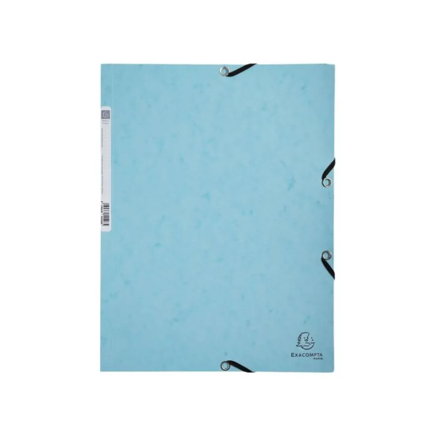 Exacompta Aquarel - 5 Chemises à 3 rabats A4 - coloris assortis