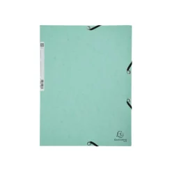 Exacompta Aquarel - 5 Chemises à 3 rabats A4 - coloris assortis