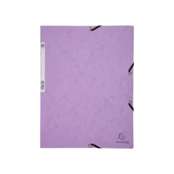 Exacompta Aquarel - 5 Chemises à 3 rabats A4 - coloris assortis