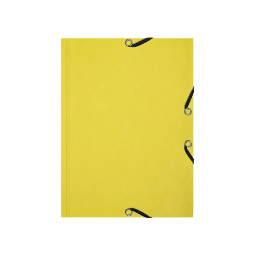 Exacompta Aquarel - Chemise à rabats + 25 fiches bristol A5 (4 couleurs assorties)