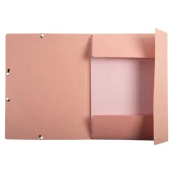 Exacompta Aquarel - Chemise à rabats + 25 fiches bristol A5 (4 couleurs assorties)