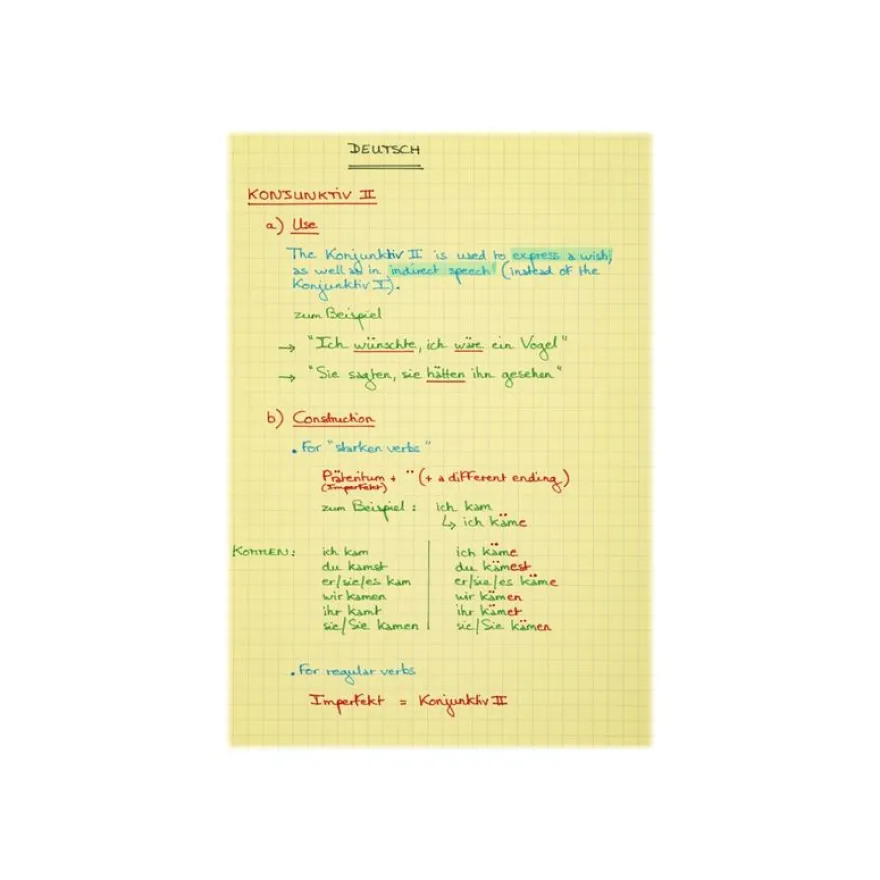 Exacompta Aquarel - Chemise à rabats + 25 fiches bristol A5 (4 couleurs assorties)