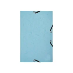 Exacompta Aquarel - Chemise à rabats + 25 fiches bristol 12,5x20 cm (4 couleurs assorties)