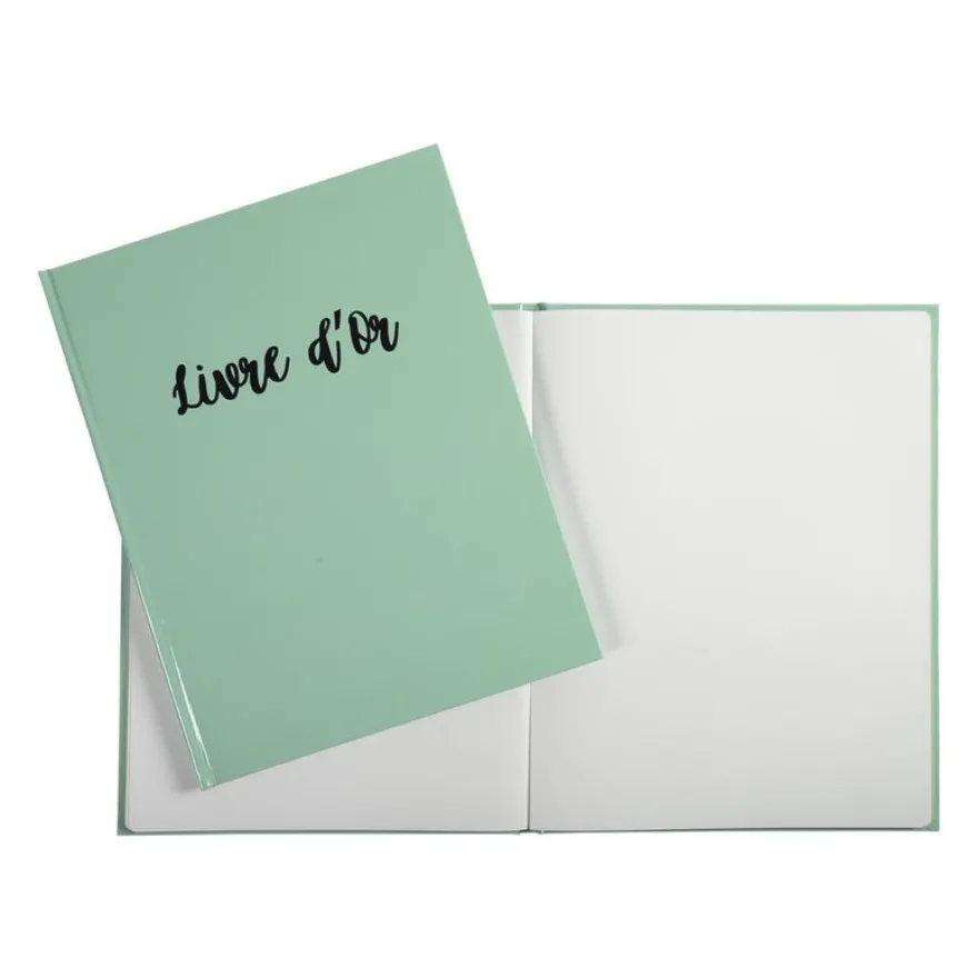 Exacompta Aquarel - Livre d'or 27 x 22 cm - vert