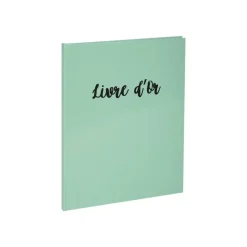 Exacompta Aquarel - Livre d'or 27 x 22 cm - vert