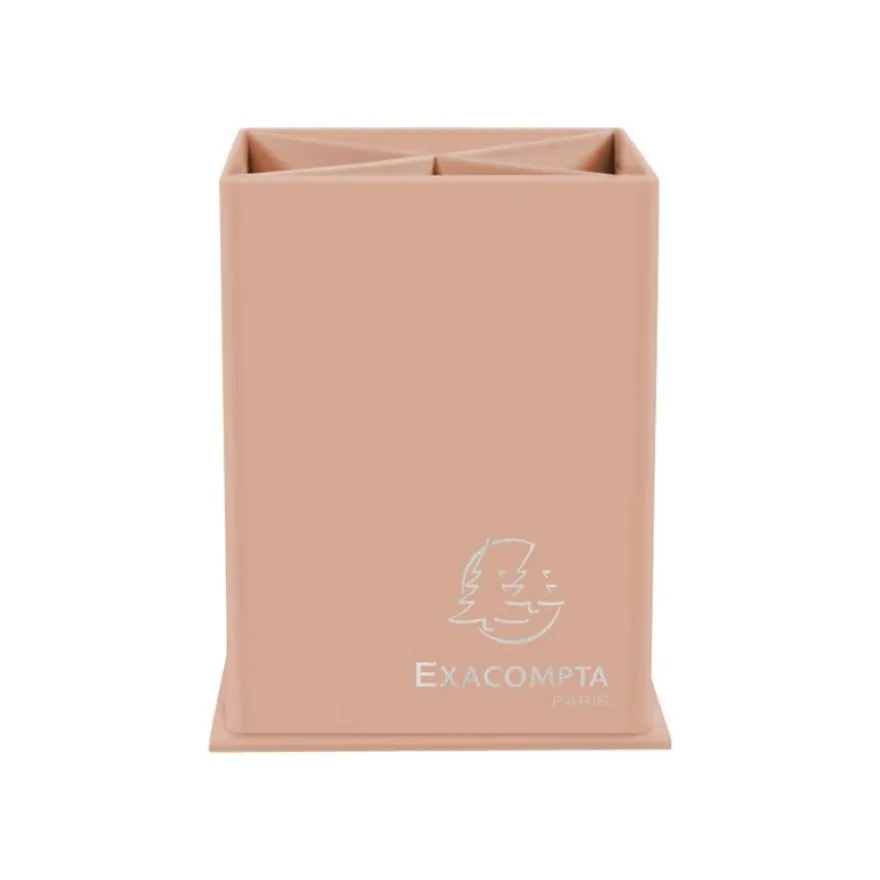 Exacompta Aquarel - Pot à crayons carré - disponible dans différentes couleurs pastels