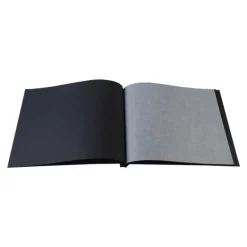Exacompta Aramy - Album photos 37 x 29 cm - 40 pages - noir/or