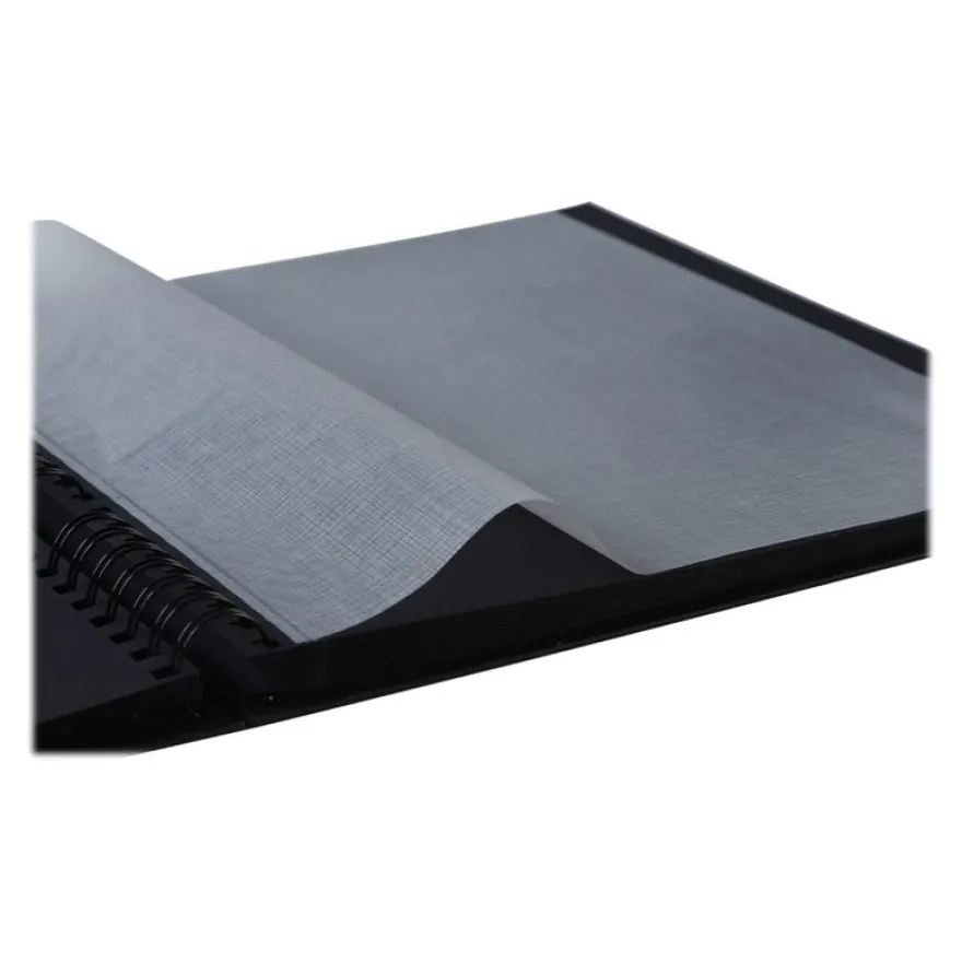 Exacompta Aramy - Album photos 32 x 32 cm - 60 pages - noir/or