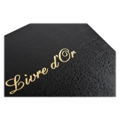 Exacompta Balacron - Livre d'or 26 x 22 cm - 100 pages - noir