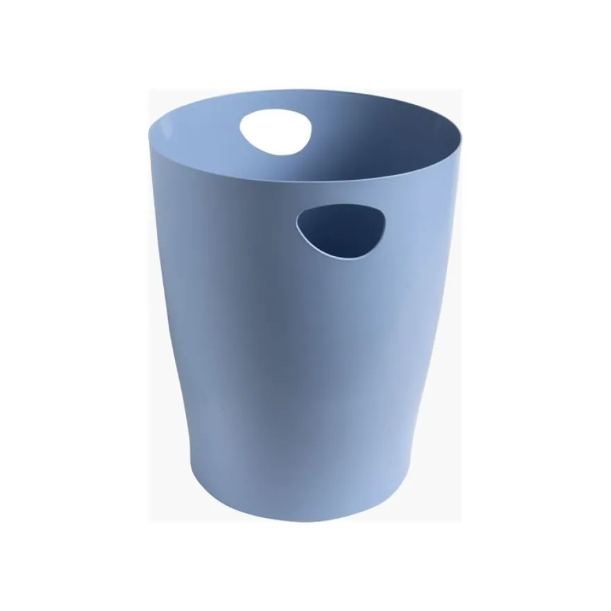 Exacompta Bee Blue - Corbeille à papier - bleu clair - 15 L