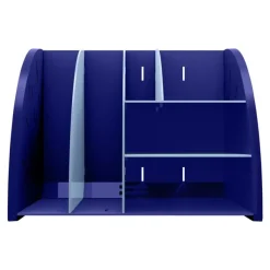 Exacompta Bee Blue - Organiseur de bureau 6 compartiments - bleu