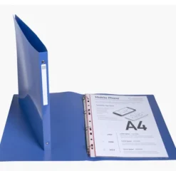 Exacompta BeeBlue - Classeur souple 4 anneaux - Dos 20 mm - A4 - pour 140 feuilles - disponible dans différentes couleurs