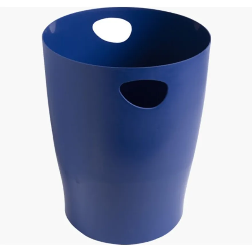 Exacompta BeeBlue - Corbeille à papier 15L - bleu marine