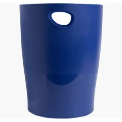 Exacompta BeeBlue - Corbeille à papier 15L - bleu marine
