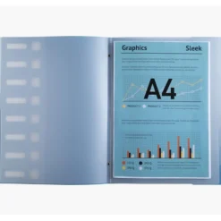 Exacompta BeeBlue - Trieur polypro recyclé 8 positions - A4 - disponible dans différentes couleurs