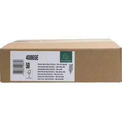 Exacompta Bobine Tickets Carte Bancaire 57x37 mm – 18 m – 1 pli – Thermique 55 g/m² – Sans Phénol – Blanc