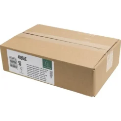 Exacompta Bobine Tickets Carte Bancaire 57x37 mm – 18 m – 1 pli – Thermique 55 g/m² – Sans Phénol – Blanc