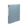 Exacompta -Boîte de Classement Dos 40mm - Carton Recyclé 600g/m² - Autentik - Couleurs Assorties