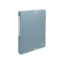 Exacompta -Boîte de Classement Dos 40mm - Carton Recyclé 600g/m² - Autentik - Couleurs Assorties