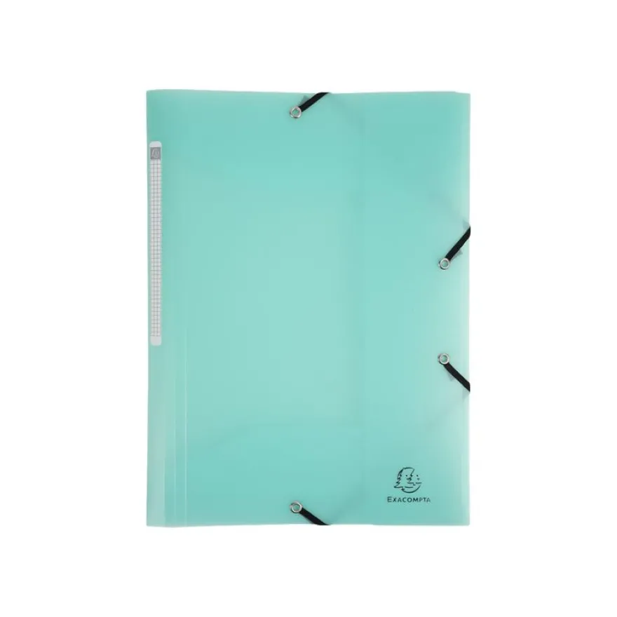 Exacompta Chromaline - Chemise polypro à 3 rabats - A4 - pour 200 feuilles - disponible dans différentes couleurs pastels