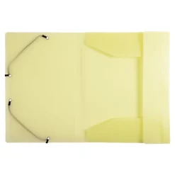 Exacompta Chromaline - Chemise polypro à 3 rabats - A4 - pour 200 feuilles - disponible dans différentes couleurs pastels