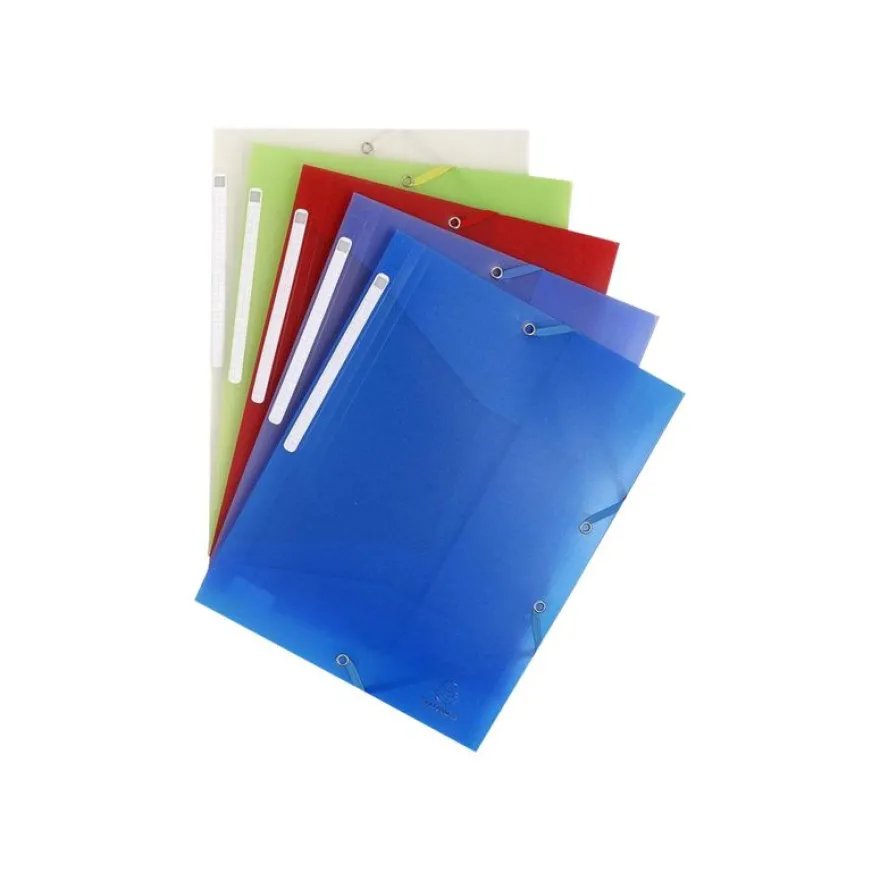 Exacompta Chromaline - Chemise polypro à rabats - A4 - pour 200 feuilles - disponible dans différentes couleurs