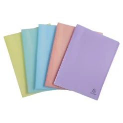 Exacompta Chromaline - Porte vues - 60 vues - A4 - disponible dans différentes couleurs pastels