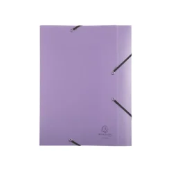 Exacompta Chromaline Pastel - Boîte de classement plastique (livrée à plat) - dos 60 mm - disponible dans différentes couleurs pastels