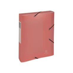 Exacompta Chromaline Pastel - Boîte de classement plastique (livrée à plat) - dos 60 mm - disponible dans différentes couleurs pastels