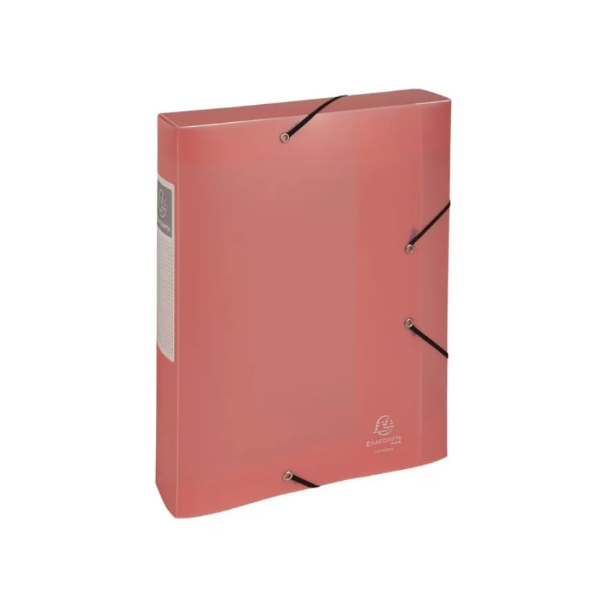 Exacompta Chromaline Pastel - Boîte de classement plastique - dos 60 mm - disponible dans différentes couleurs pastels