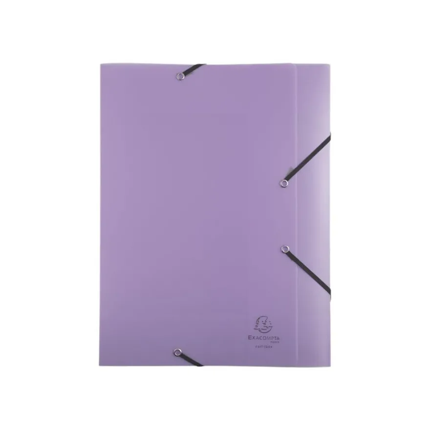 Exacompta Chromaline Pastel - Boîte de classement plastique - dos 60 mm - disponible dans différentes couleurs pastels