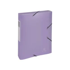 Exacompta Chromaline Pastel - Boîte de classement plastique - dos 60 mm - disponible dans différentes couleurs pastels