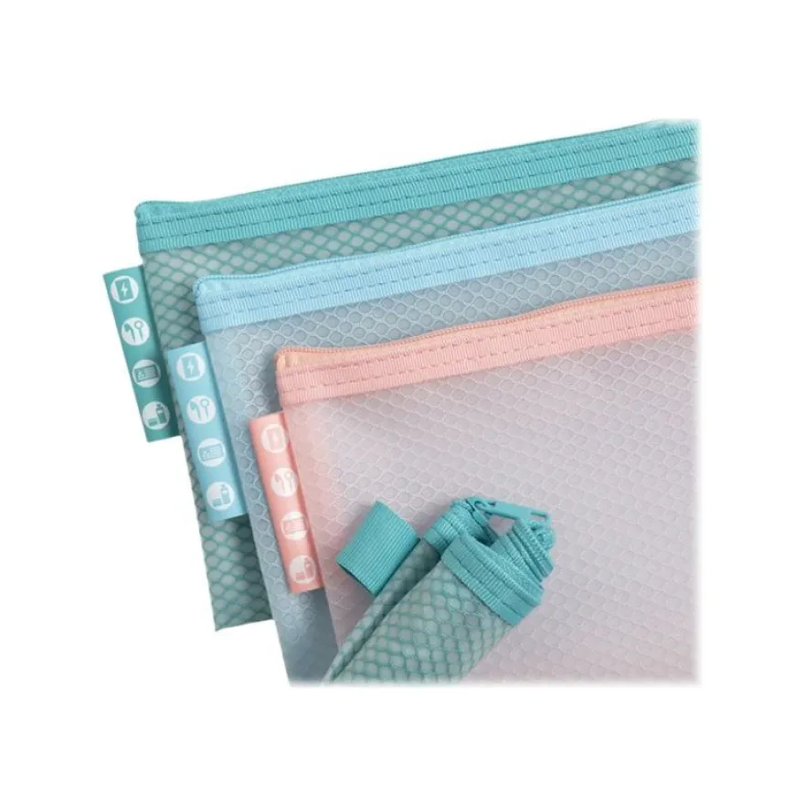 Exacompta Chromaline Pastel - Pochette zip A6 - disponible dans différentes couleurs