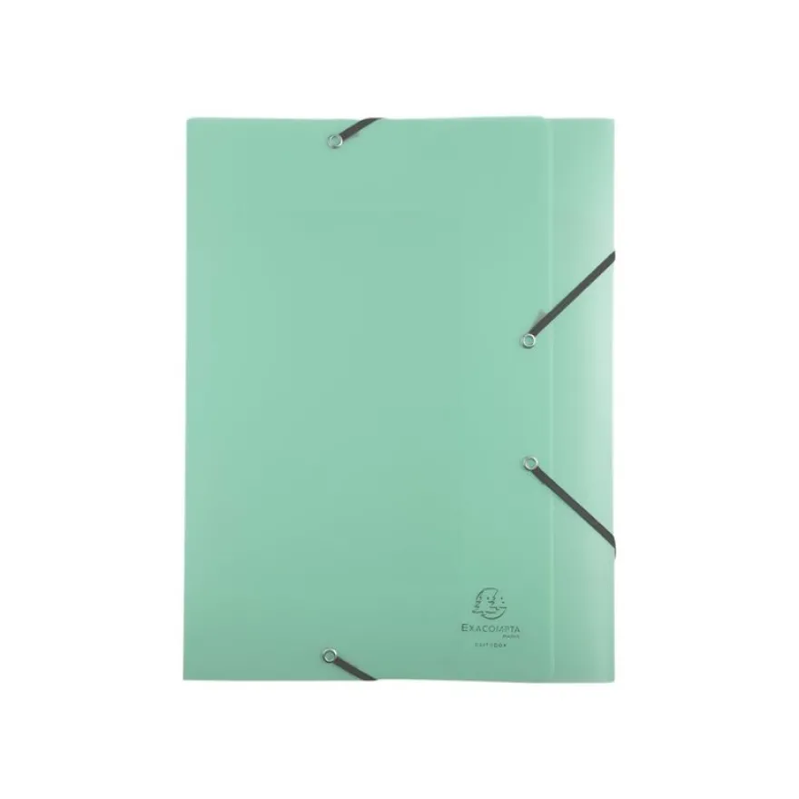 Exacompta Chromaline Pastel - Boîte de classement plastique - dos 40 mm - disponible dans différentes couleurs pastels