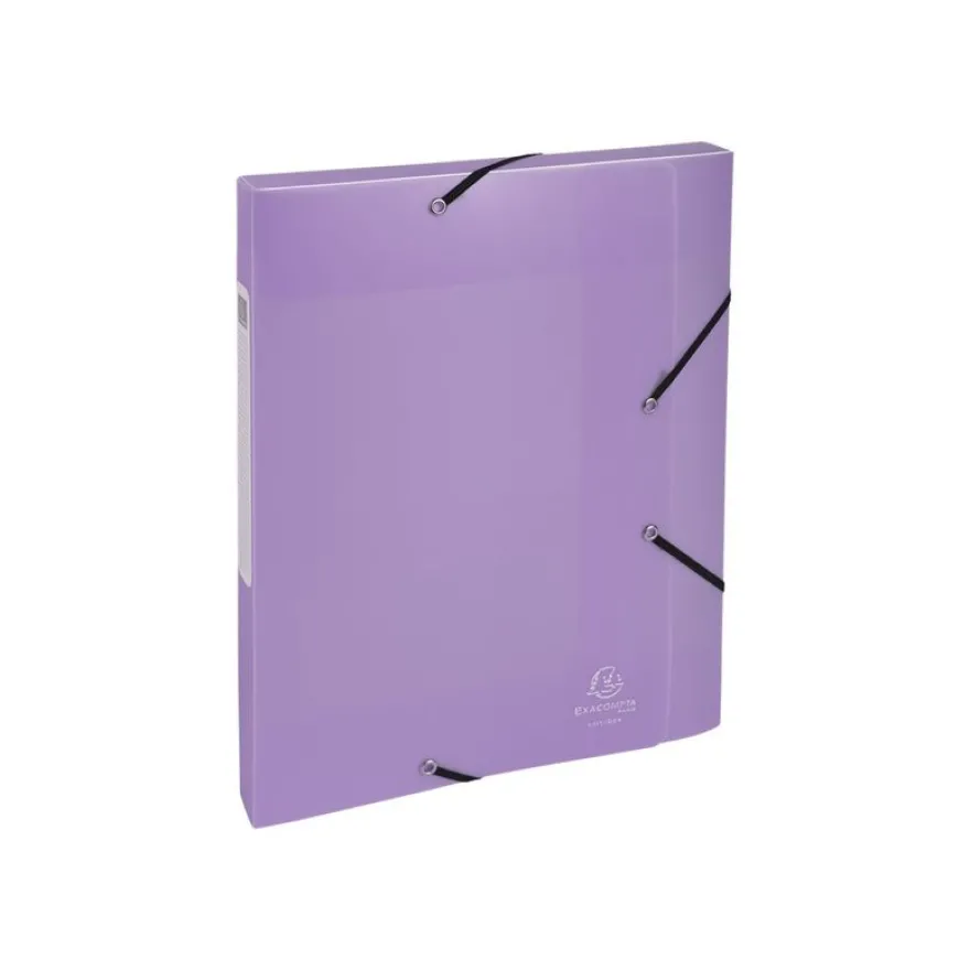 Exacompta Chromaline Pastel - Boîte de classement plastique - dos 25 mm - disponible dans différentes couleurs pastels