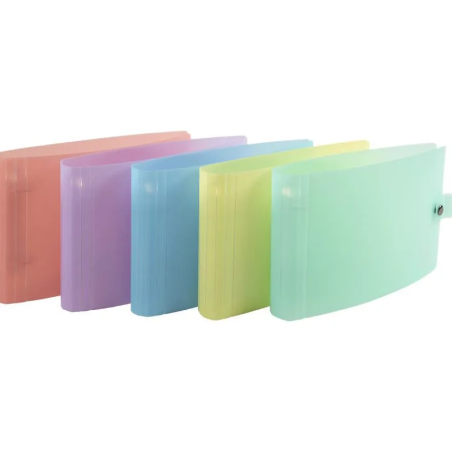 Exacompta Chromaline Pastel - Classeur souple 2 anneaux - dos 30 mm - pour fiche Bristol - disponible dans différentes couleurs