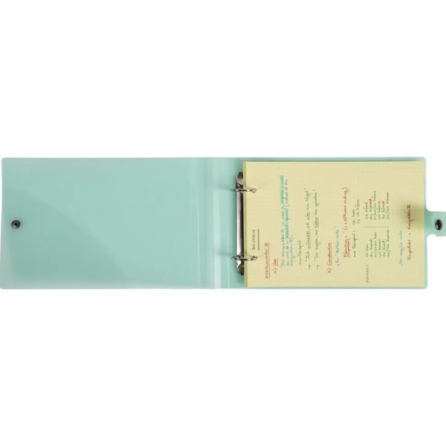 Exacompta Chromaline Pastel - Classeur souple 2 anneaux - dos 30 mm - pour fiche Bristol - disponible dans différentes couleurs