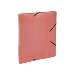 Exacompta Chromaline Pastel - Boîte de classement plastique (livrée à plat) - dos 25 mm - disponible dans différentes couleurs pastels
