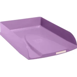 Exacompta Combo Styli Titane - Corbeille à courrier - aubergine
