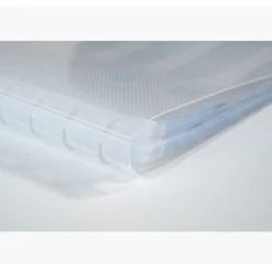 Exacompta Crystal - Protège document amovible à anneaux - 60 vues - A4