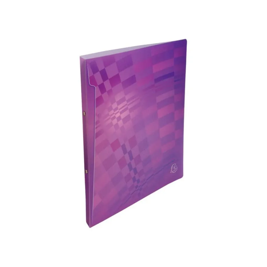 Exacompta Crystalline - Classeur à anneaux - dos : 20 mm - A4 - disponible en différents coloris