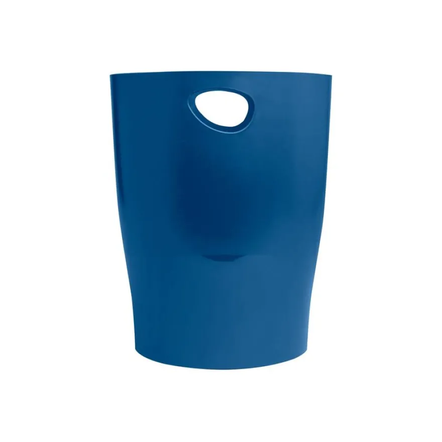 Exacompta ECOBIN NEO DECO - Corbeille à papier - 15 L - poignées - polypropylène (PP) - disponible en différents coloris
