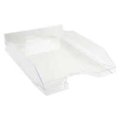 Exacompta Ecotray - Corbeille à courrier cristal