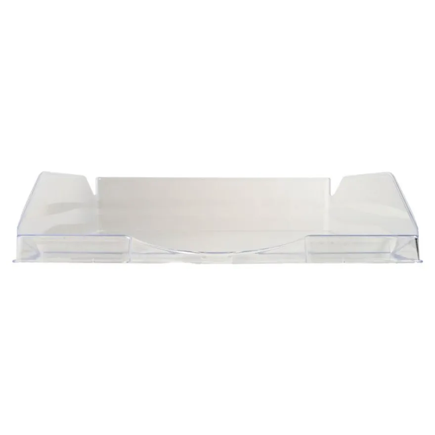 Exacompta Ecotray - Corbeille à courrier cristal