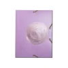 Exacompta Ellipse - Chemise à 3 rabats - A4 - pour 250 feuilles - timbre en or rose - disponible en différents coloris