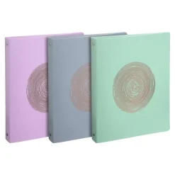 Exacompta Ellipse - Classeur 4 anneaux - Dos de 30 mm - A4 - Pour 275 feuilles - Disponible en différents coloris