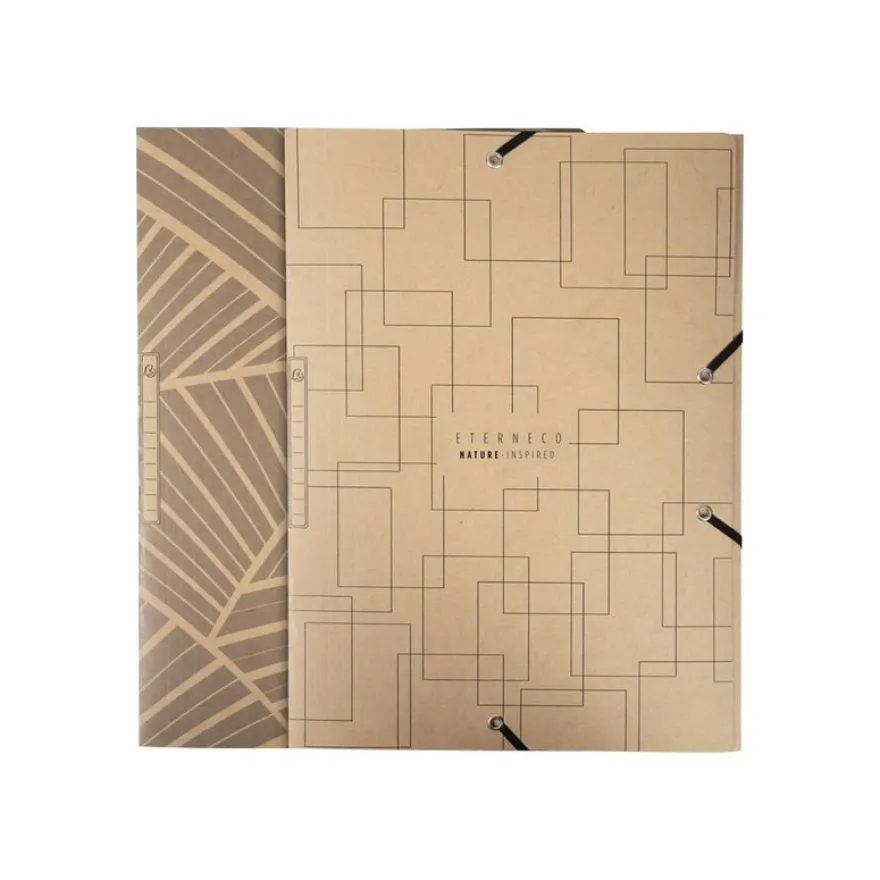 Exacompta Eterneco - Chemise à 3 rabats - A4 - disponible dans différentes couleurs