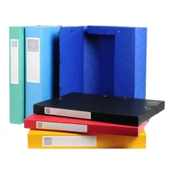 Exacompta Exabox - Boîte de classement en carte lustrée - dos 25 mm - disponible dans différentes couleurs