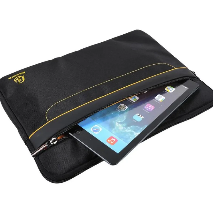 Exacompta Exactive - Housse d'ordinateur portable 13,3" - noir, orange