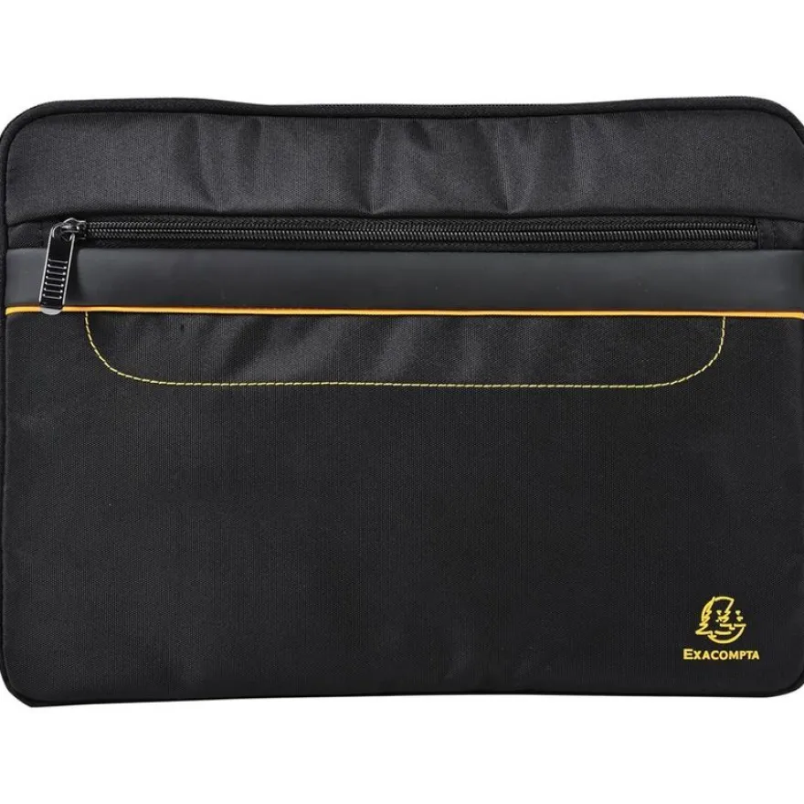 Exacompta Exactive - Housse d'ordinateur portable 13,3" - noir, orange